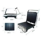 DSP Elektrikli Qril KB1045 - Şəkil 3